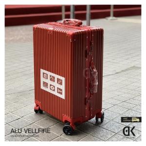 กระเป๋าเดินทาง โครงอลูมิเนียม TSA LOCK แท้ ALU vellfire 29นิ้ว ดำ เงิน เขียว ชมพู แดง