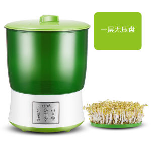 เครื่องเพาะถั่วงอกในครัวเรือนเครื่องถั่วงอกอัตโนมัติราคาพิเศษความจุขนาดใหญ่ถั่วงอกสี่ฤดูหม้อถัง