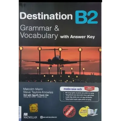 Sách - Giáo Trình Học Ngữ Pháp Và Từ Vựng Tiếng Anh Destination Grammar & Vocabulary B2