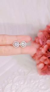 Anting Titanium Wanita Model Berlian Super Mewah