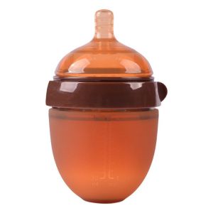 BabyShine Botol susu Bayi Wide Neck PIKO Warna Coklat 150ml / 180ml / 250ml Botol Bayi dengan sedotan