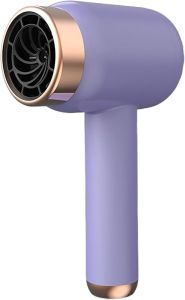 2025 Battery Hair Dryer Rechargeable with USB Charging Cold Hot Wind Wireless Hair Dryer with Travel Camping (Bright Purple)