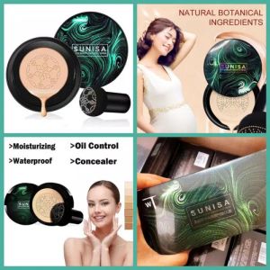 Sunisa air Cushion Waterproof Original 100% Tahan lama dan Waterproof Bedak sunisa Viral BB cushion sunisa pemutih Pelembab wajah Kop003