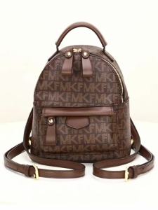 MKF Womens Backpack 2023 New backpack single-shoulderprinted crossbody bag dual-use shell-shaped