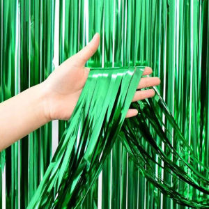 Foil Curtain Tirai Rumbai 2x1m Party Backdrop