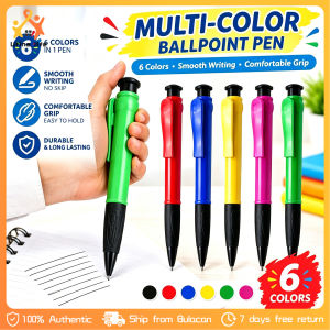 Oversize Retractable Ballpoint Pen Novelty Super Large Size Long Lasting Ink Big Press Pen School Office Student Writing Supplies