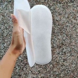 รองเท้าใส่ในบ้าน ฟองน้ำหนา3มม. ใช้แล้วทิ้ง แพค10คู่