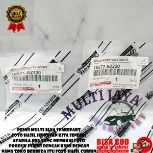 HOSE SELANG KARET RADIATOR ATAS BAWAH AVANZA VELOZ AVANZA NEW 1SET