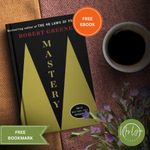Mastery by Robert Greene (paperback) w/ Free Ebook and Bookmark