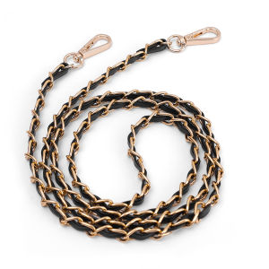 กระเป๋าสะพายข้างสายโซ่ทำจากหนัง PU ขนาด120ซม.กระเป๋าถือกระเป๋าสะพายไหล่โซ่แทนอุปกรณ์เสริมกระเป๋ากว้าง8มม.