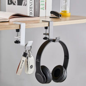 Adjustable Desk Edge Hook Gaming Headset Desk Hanger Backpack Storage Hanging Hook Holder