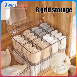 Tea bag storage box lid acrylic organizing box stackable multi-functional storage box.
