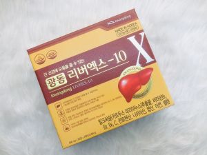 Viên Uống Bổ Gan Kwangdong LiverX-10 Hàn Quốc