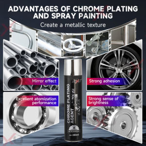CTMALL AYXU 300ML Chrome Plating Rust Remover Rust Remover Spray Multi-Purpose Refurbishing Agent Paint