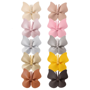 10pcs Barrettes Headwear Headdress Hairpin Hair Clips Accessories Cute Butterfly Hair Clips for Baby Toddlers Hairclip