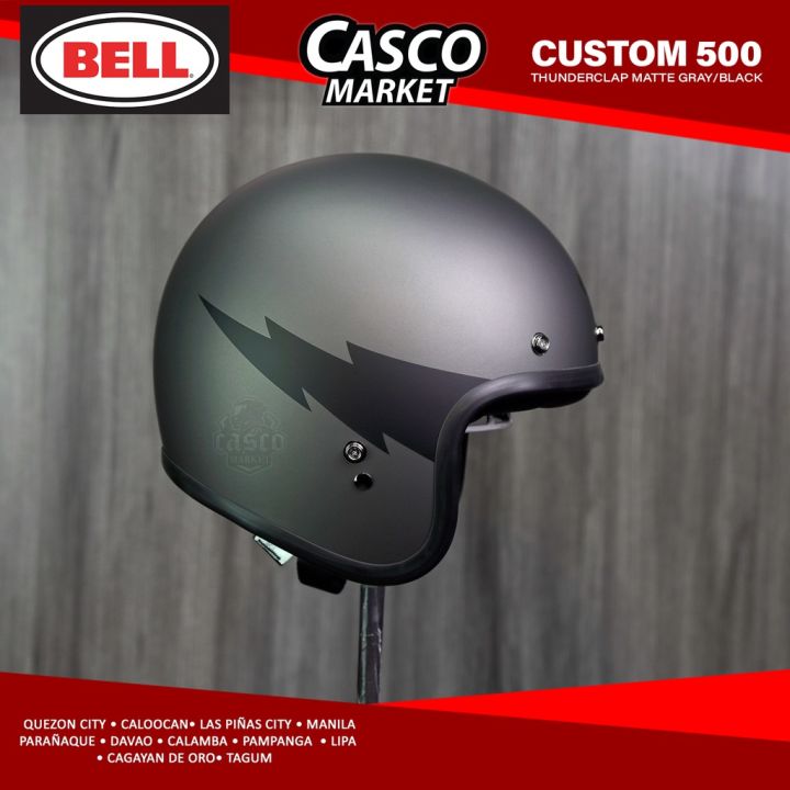 bell half face helmet philippines Rogue Solid Motorcycle Key features include BELL CUSTOM 500 THUNDERCLAP OPEN