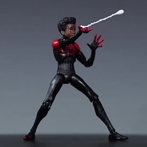 GEEBON Cartoon s  Miles Morales Superhero Spider Figure For  Kids