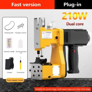 Electric Sealing Machine Sewing Machine Sealing Machine Portable Hand-held Woven Bag Packing Machine