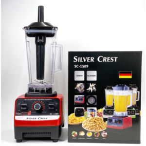 Silver Crest Blender Ice Crusher 4500(Red) High End 9525motor! With Two Jars
