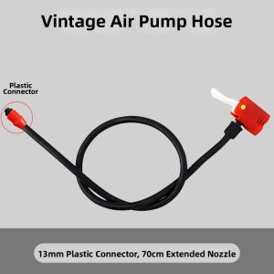 GTRBFDS Mutistyles Bicycle Air Pump Extension Tube Pump Metal/Plastic BlackOrange Bicycle Hose Air Pump Connector Tire Inflator Nozzles Bike Accessories
