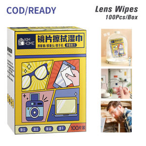 100pcs Disposable Eyeglasses Lens Cleaning Cloth Anti Fog Wet Wipe Glasses Tissue Screen Remove Dust