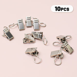 10/30 cái kẹp treo rèm Có Móc Kẹp ảnh rèm cửa sổ bền bằng sắt chắc chắn móc treo phụ kiện cửa sổ nhà