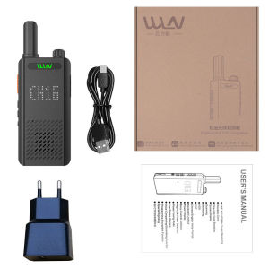 HT Walkie Talkie Tampilan Digital WLN KD-C170 Portable Walky Talky Way Radio Walkie Talkies HT Handy Talky
