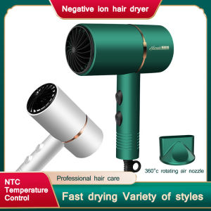 【Local Delivery】Fast Drying Negative Ions Hair Dryer Anti-frizz 57° Intelligent Constant Temperature Blow Dryer Professional Salon Hair Care Home Use