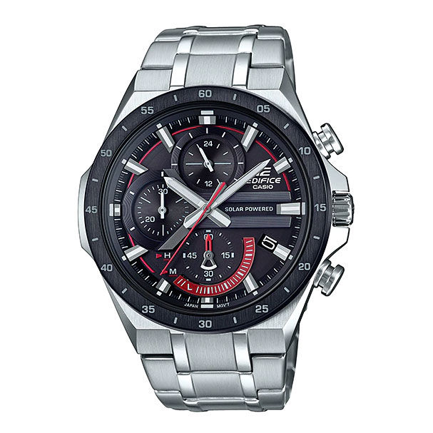 Casio Edifice EQS 920DB 1AVUDF Silver Stainless Steel Strap 100 Meter Solar Chronograph Watch Lazada PH