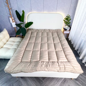 ⭐HÀNG CAO CẤP⭐ Nệm Topper Khách Sạn Dày 9cm Nằm Êm Ái Siêu Dày 100% Gòn Microfiber Nhập Khẩu Nguyên Tấm _ Nemtot Bedding