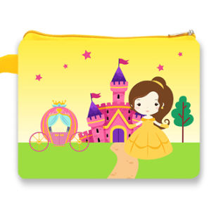 Dompet Pouch Seri Princess (JUAL PER 5PCS) Aneka Karakter Dompet Anak Dompet Suvenir Mini Wallet Souvenir Gift