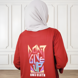 Midi Dress Wanita DM3 Midi Dress Bahan Katun Combed 24s Long Tunik Terbaru 2023 Baju Korean Style