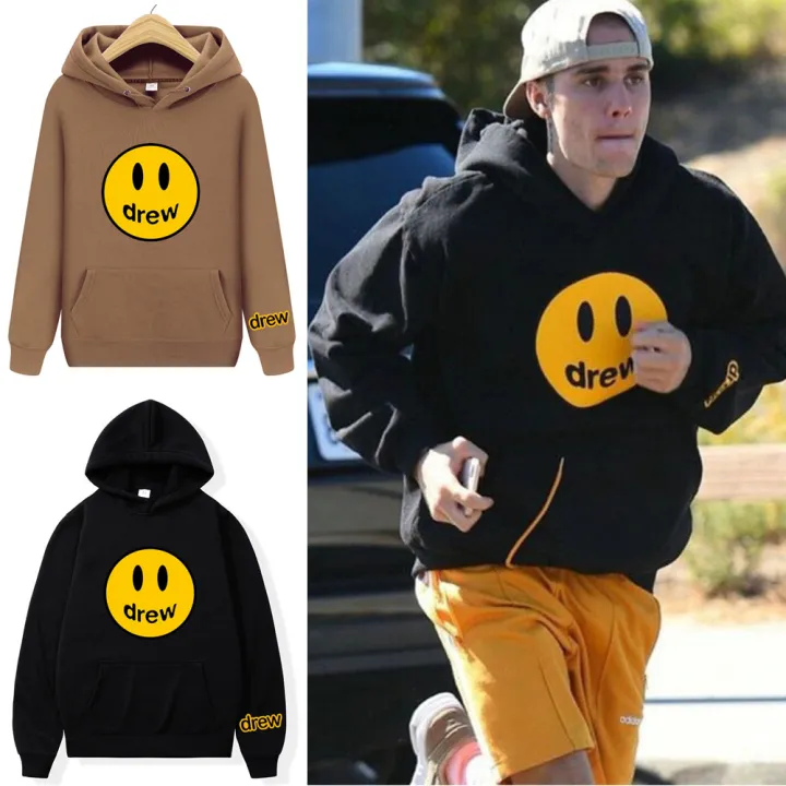 Smiley face sweatshirt drew sale