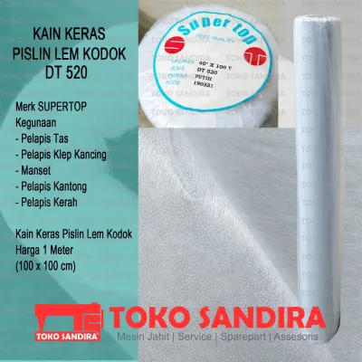 1 METER KAIN KERAS PISLIN LEM KODOK DT 520 MERK SUPERTOP/KAIN PISLIN KODOK/PISLIN MURAH/KAIN KODOK