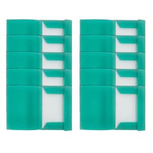 10 Pcs Plastic Corner Folder File Folder Document Folder Postal Folder A4 Portfolios Folder School Office Supplies