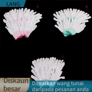 LANG 5pair Anti static ESD electronic working Gloves pu coated palm coated finger
