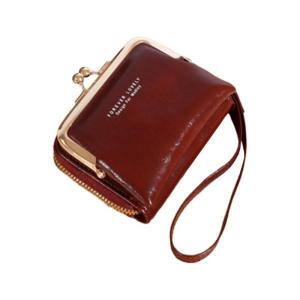 2023 Wristlet Wallet Multi-slot PU Credit Bank Holder Woman Girl with Wrist Strap Change Clutch Purse