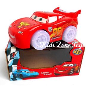 KZT Mainan Mobil Roda Lampu dan Music Racing Sport Cars 95 Mc Queen