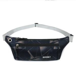 Minimalist Versatile Chest Bag 80g Ultra-Light for Outings Multi-Compartment Waist Bag with Headphone Hole