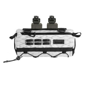 Rhinowalk Bike Front Bag 2.8L Large Capacity Three Colors Molle System Warning Lights Can Be Mounted Making Night Riding Safer Eva Support Three-Dimensional And Stylish Adopt Ykk Zipper Cycling Storage Shoulder Bag Bicycle Accessories