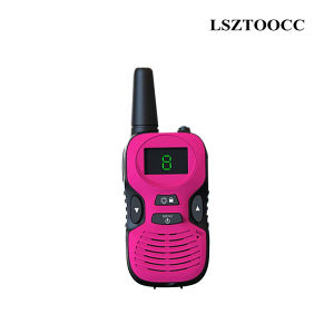 LSZTOOCC วิทยุสื่อสารของเด็ก kids Walkie Talkie วอร์สื่อสาร ของเล่นสำหรับเด็ก รุ่นQ81 Pink【สินค้าเฉพาะจุด】