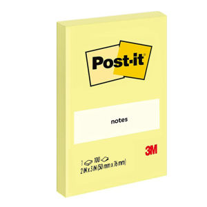 (1BIJI) 3M POST IT 656 YELLOW NOTES