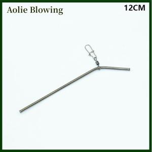 Aolie 5pcs Fishing Balance Connectors 5 7 9 12CM Small Style Brass Tube Fishing Tackle Anti-Tangle Feeder Boom Fish Accessories