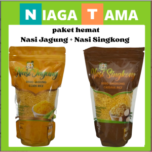 Paket Hemat Sego Singkong + Sego Jagung