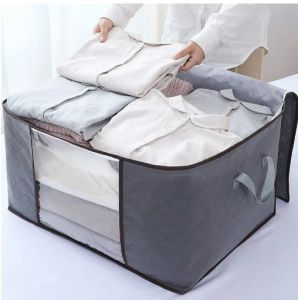 New Design Large Storage Bag Box Clothes Quilt Duvet Laundry Pillows Plus Size