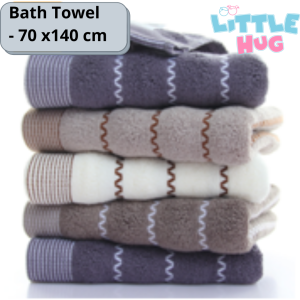 Luxury Bath Towel Super Soft Cotton High Absorbent Soft Bath Towel Face Towels  Penyerap Air Tuala Mandi Dewasa Tuala Muka Hotel 纯棉高吸水浴巾面巾