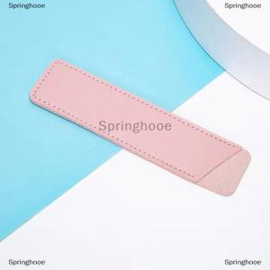 [COD] Springhooe PU Leather Pen Protection Cover Pen Holder Soft Pencil Case Pen Pouch Pen Bag Stationery Office School Supplies Gift