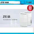 ZTE G5B World's First AI 5G FWA Sim Router WIFI 6 (3.4 Gbps 64 WIFI 2LAN). 