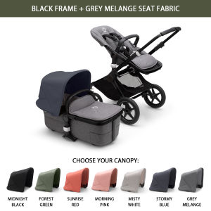 Bugaboo Fox 3 Complete Stroller - The New and Improved Ultimate All Terrain Stroller - Suitable from Birth to 22kg