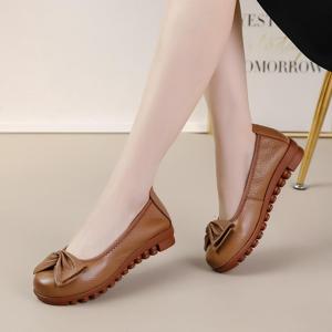 Sepatu new pita woman  / clarkts flat wanita kulit Sepatu Wanita  melati Shoes Flat